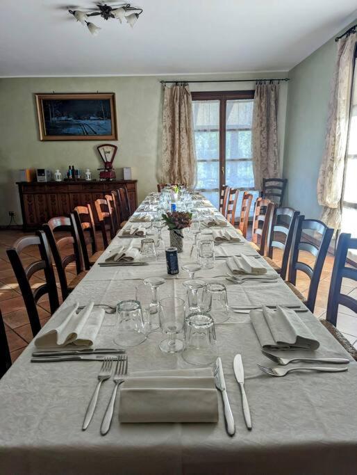 Agriturismo A Canonica การ์เลนดา ภายนอก รูปภาพ